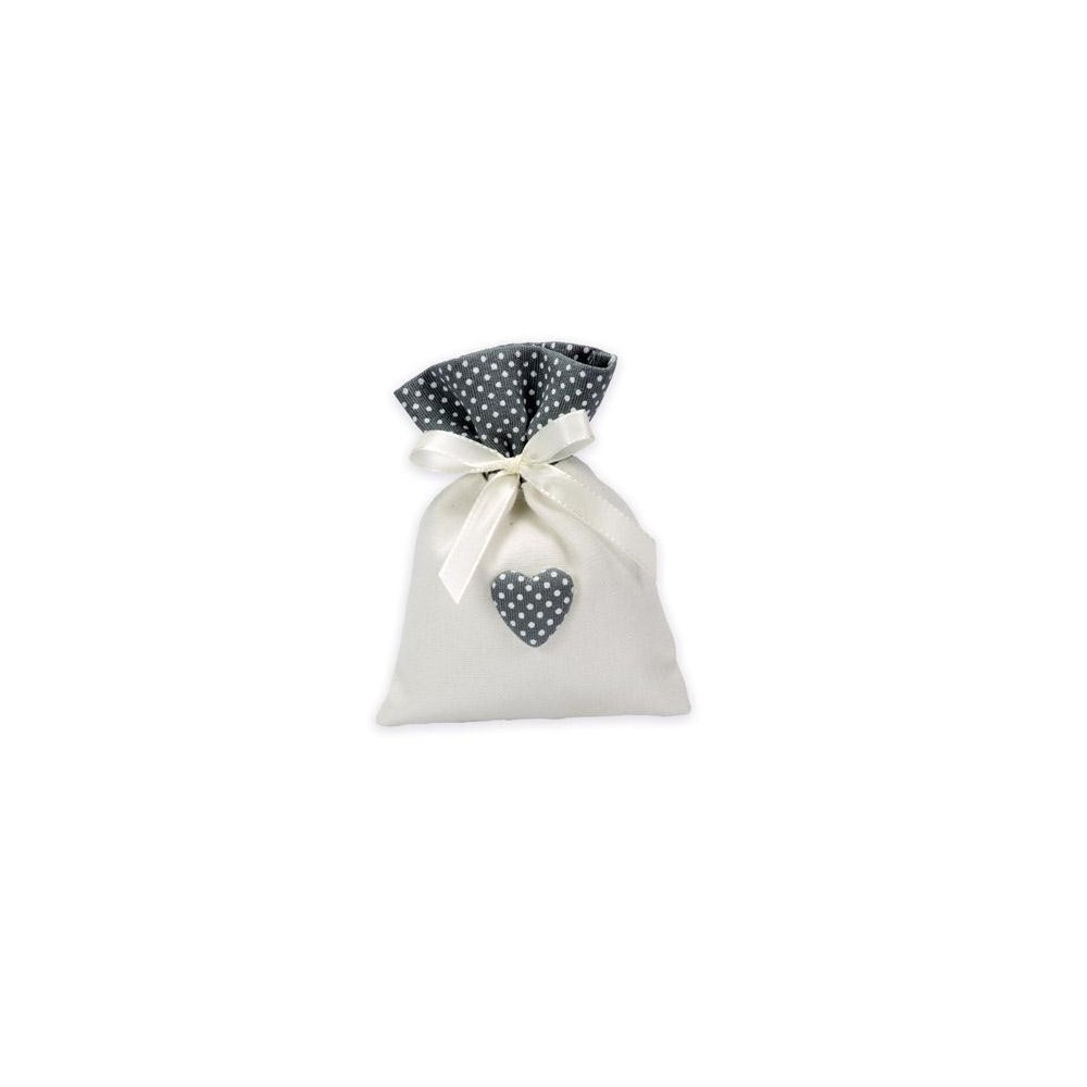 SACCHETTO CON CUORE APPL POIS 50-10